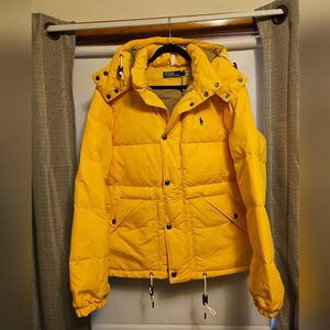 Polo Ralph Lauren Yellow Down Jacket
